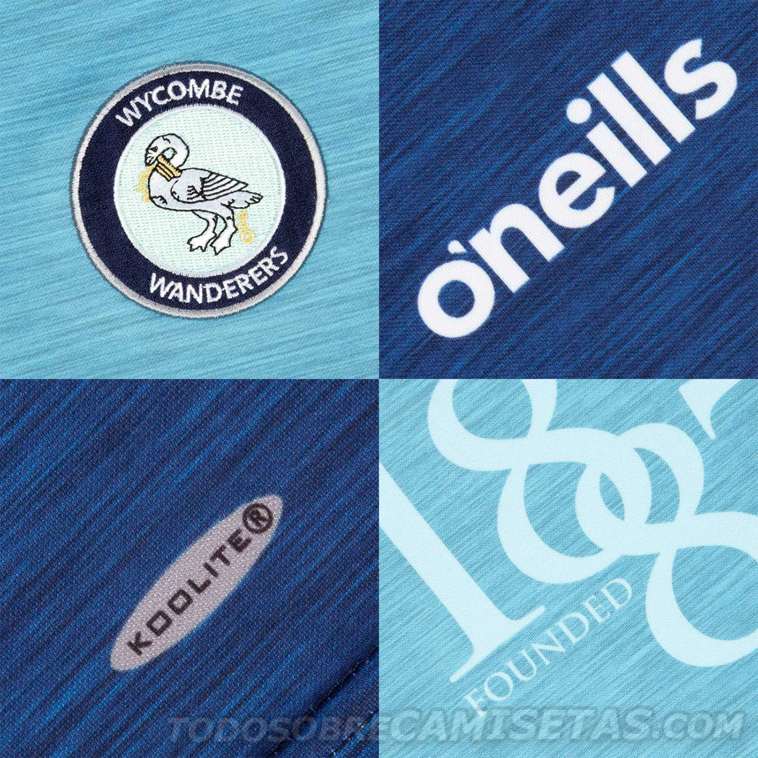 Wycombe Wanderers 2018-19 O'Neills Home Kit