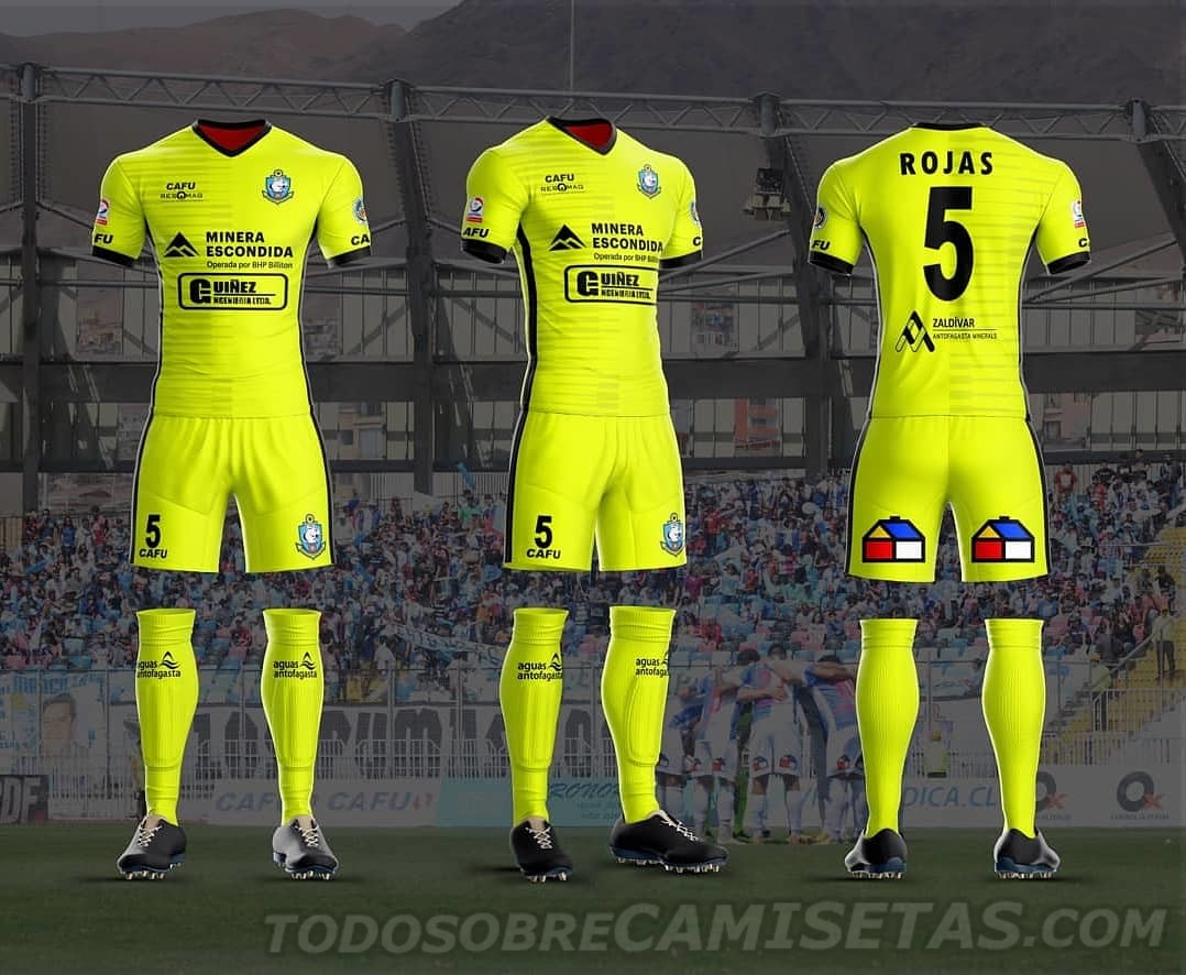 Camisetas Cafu de CD Antofagasta 2019