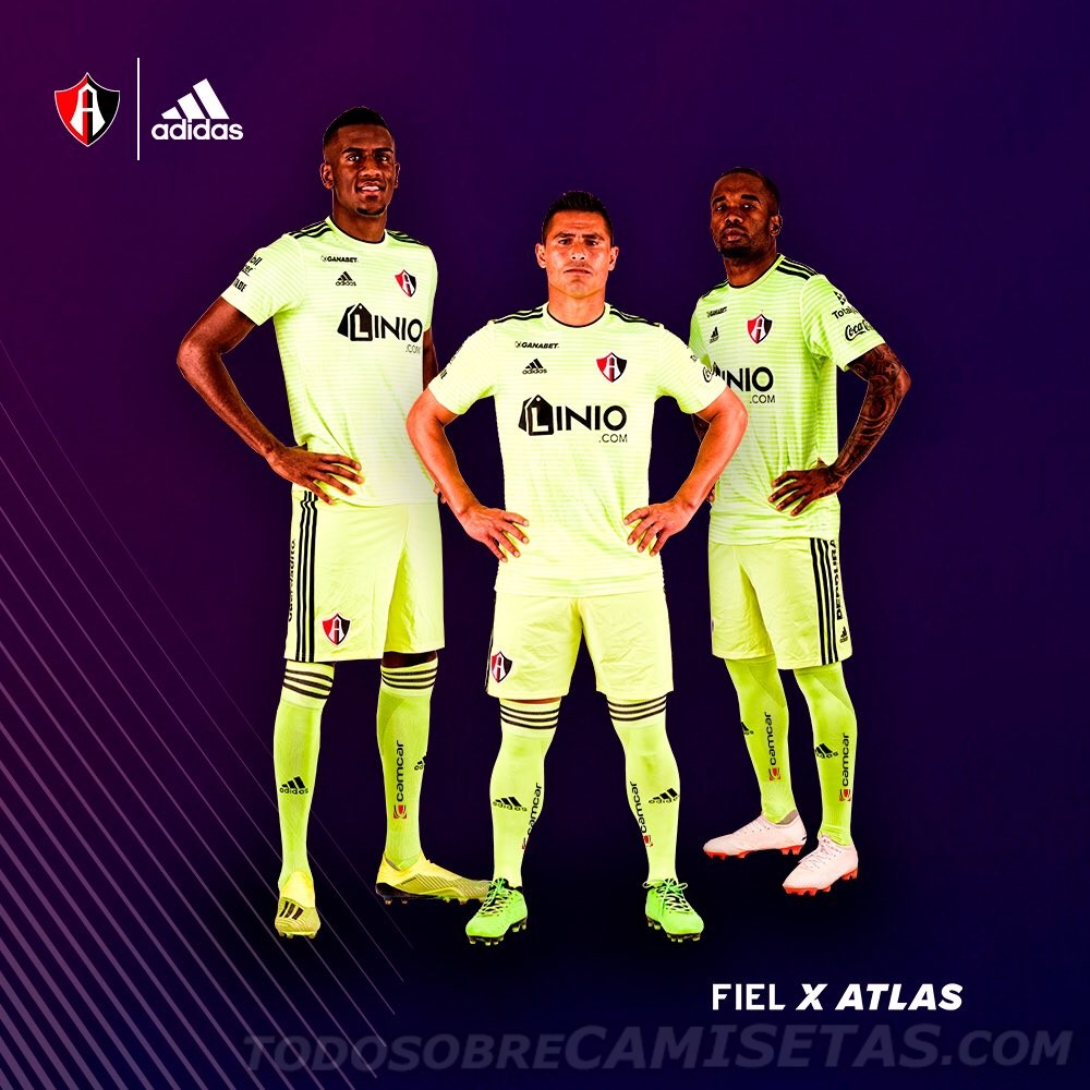 Tercer jersey adidas de Atlas 2019