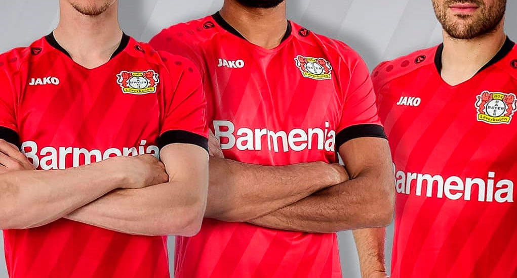 Bayer 04 Leverkusen 2019-20 Jako Home Kit