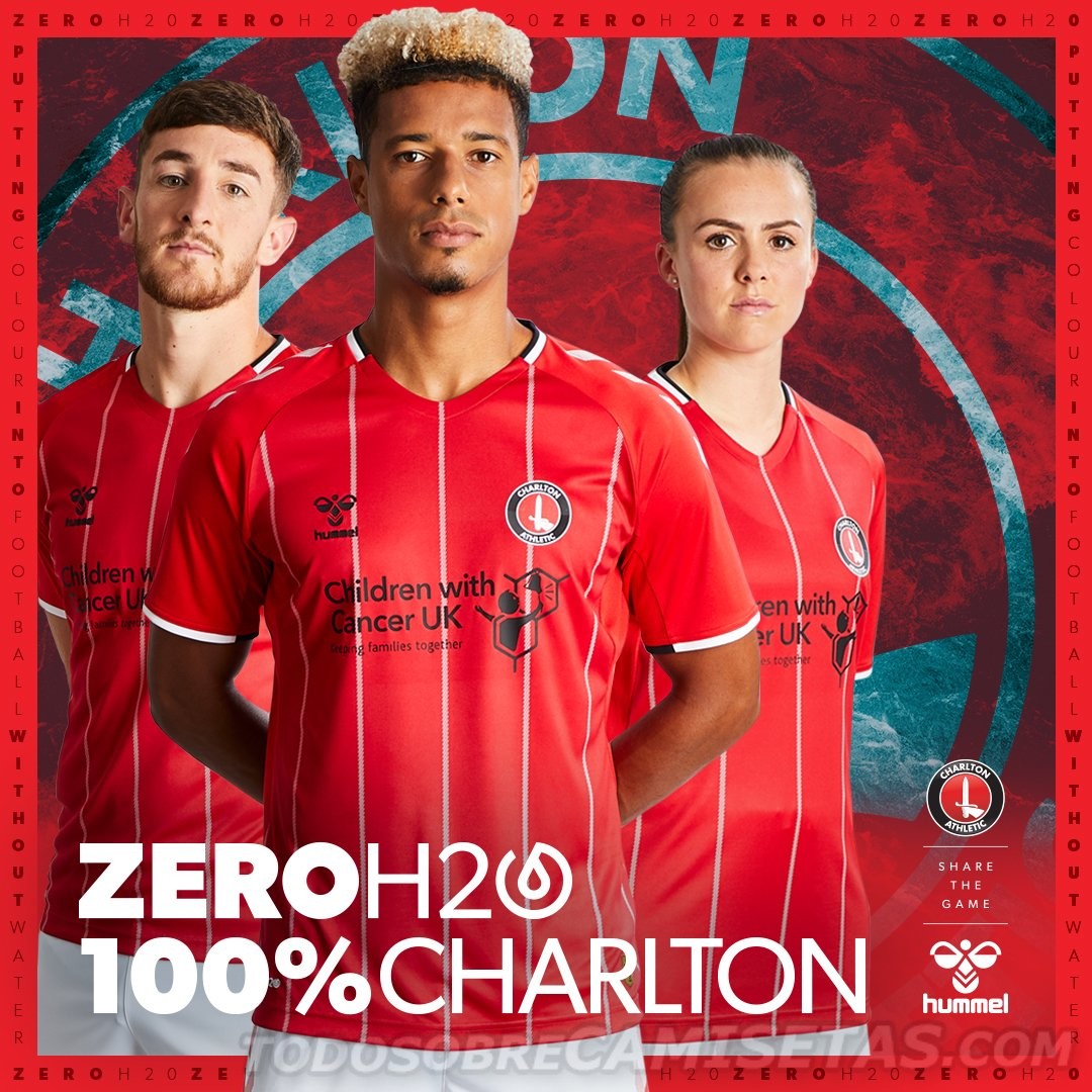 Charlton Athletic 2019-20 Hummel Home Kit