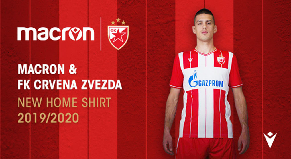 FK Crvena Zvezda 2019-20 Macron Home Kit
