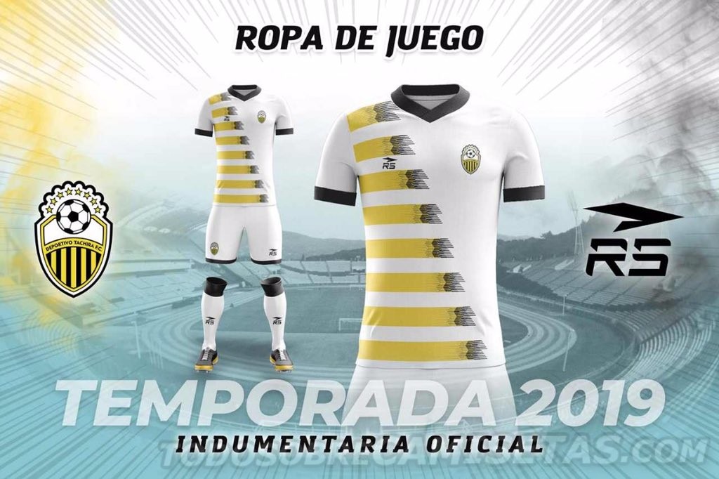 Camisetas RS Performance de Deportivo Táchira 2019