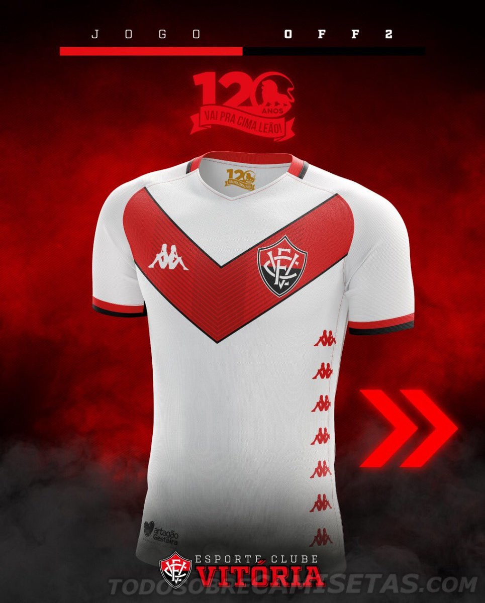 Camisas Kappa do EC Vitória 2019-20