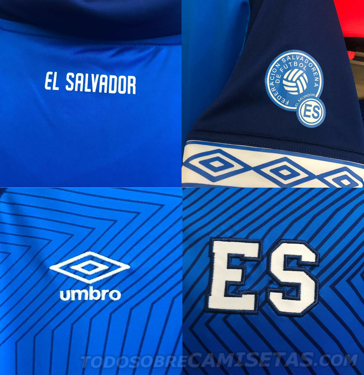 Camisetas Umbro de El Salvador 2019