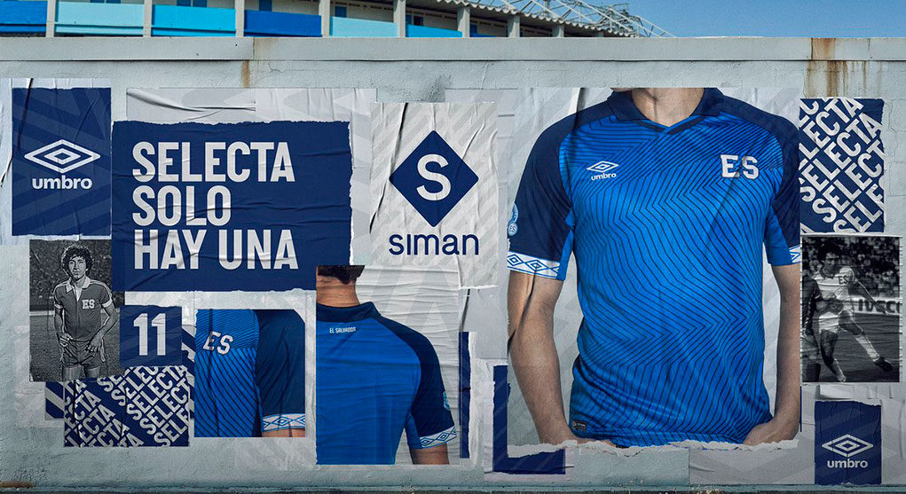 Camisetas Umbro de El Salvador 2019