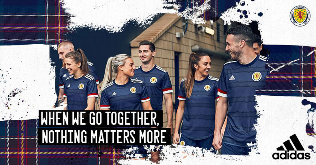 Scotland 2020-21 adidas Home Kit
