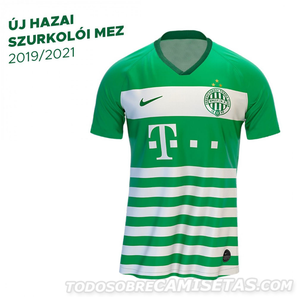 Ferencváros TC 2019-21 Nike Home Kit