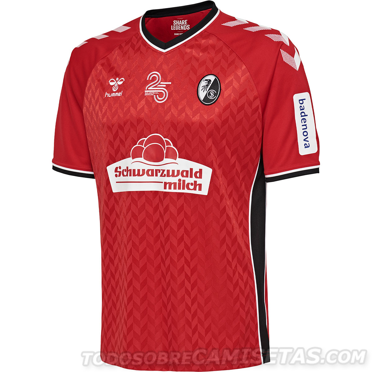 SC Freiburg 25 Years in Bundesliga Hummel Kit