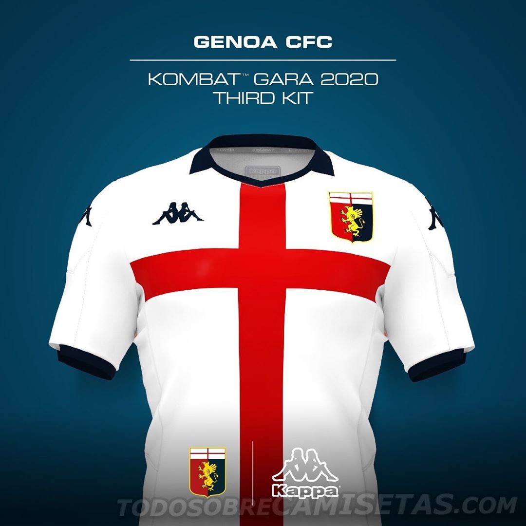 Genoa CFC 2019-20 Kappa Third Kit