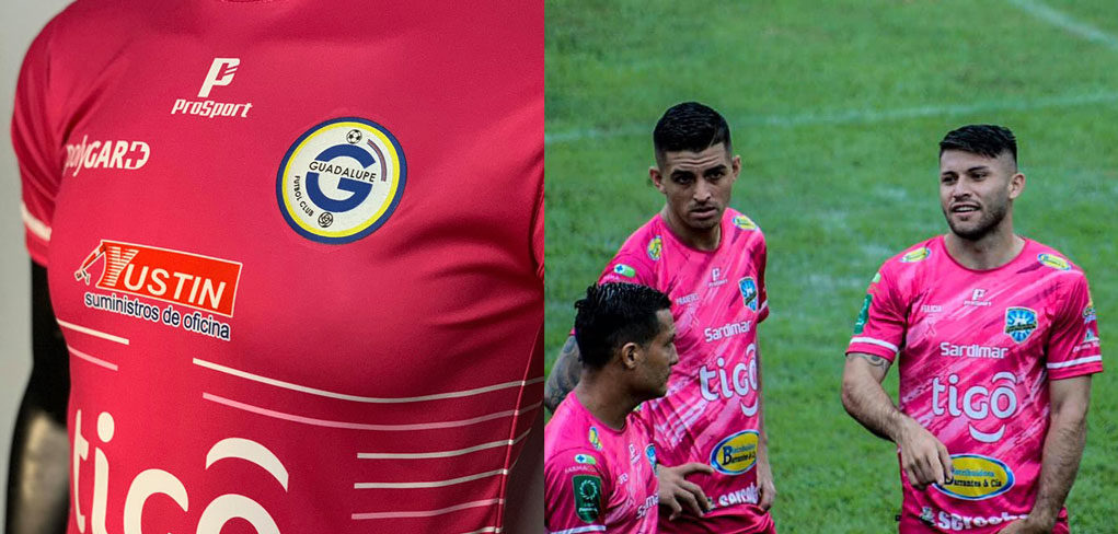 Camisetas Rosa ProSport de Guadalupe FC y Jicaral 2019