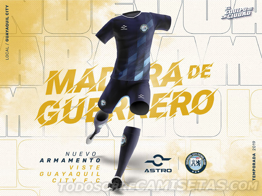Camisetas Astro de Guayaquil City 2019