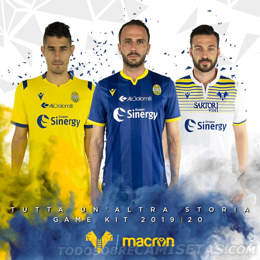 Hellas Verona 2019-20 Macron Kits