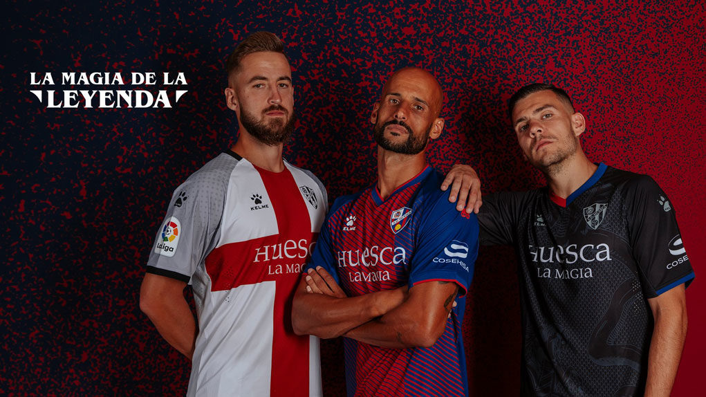 Equipaciones Kelme de SD Huesca 2019-20