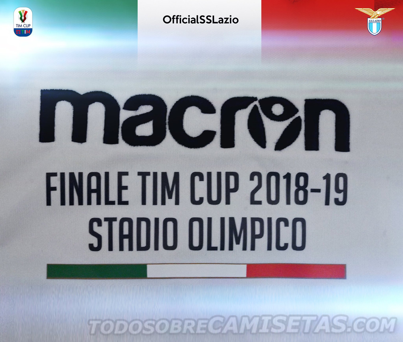 SS Lazio Macron Finale Coppa Italia 2019 Kit