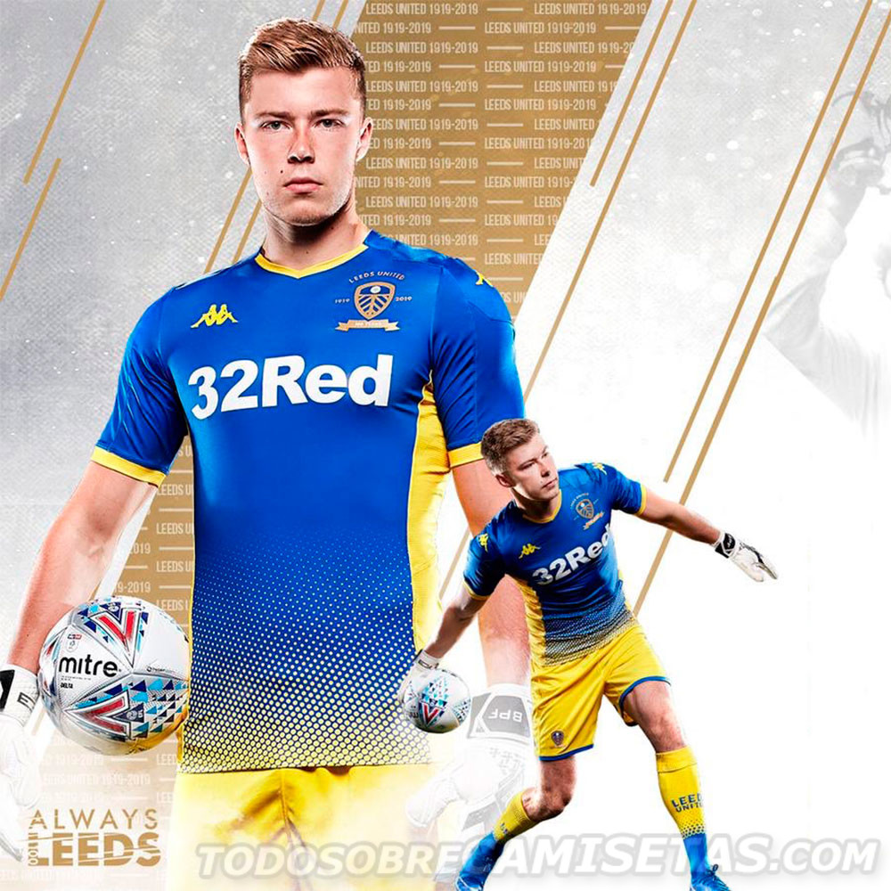 Leeds United FC Kappa Home Kit 2019-20