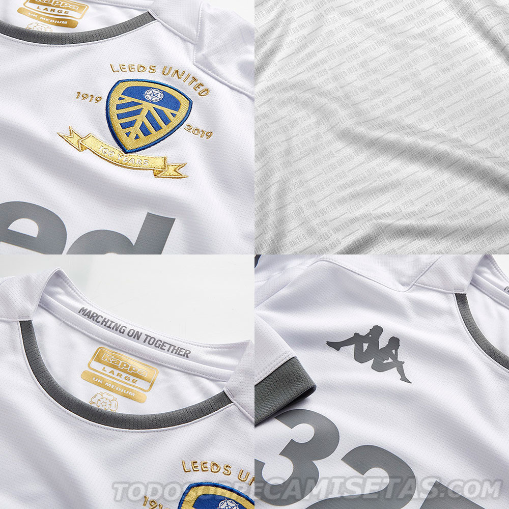 Leeds United FC Kappa Home Kit 2019-20