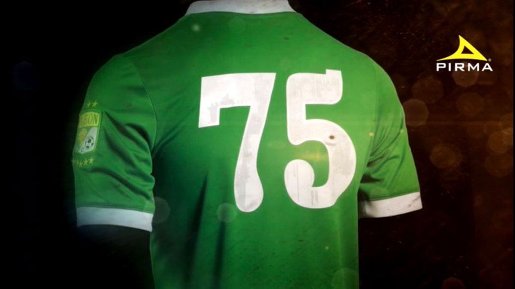 Jersey Conmemorativo Pirma De Club Leon 75 Anos Tsc