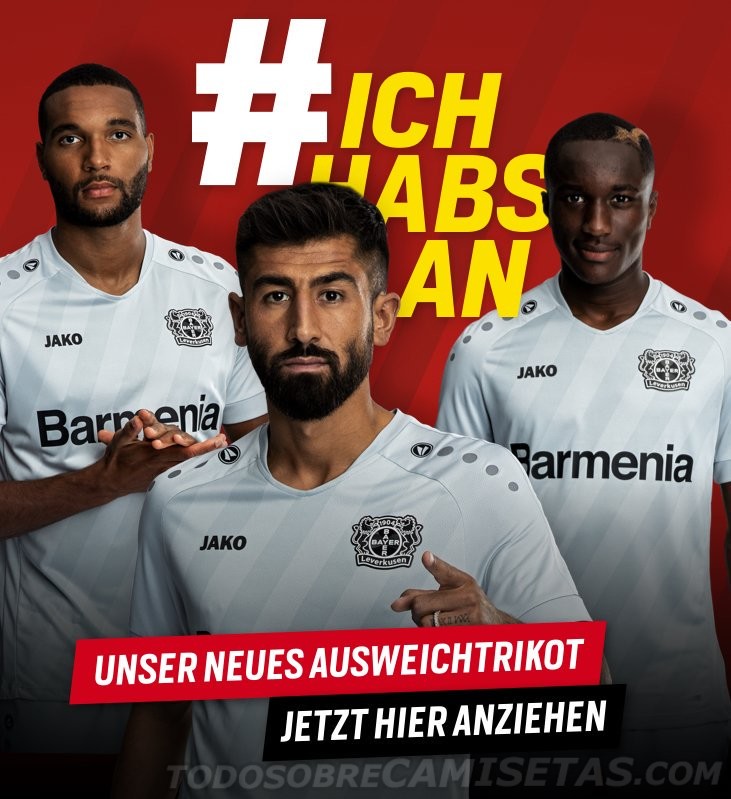 Bayer 04 Leverkusen 2019-20 Jako Third Kit