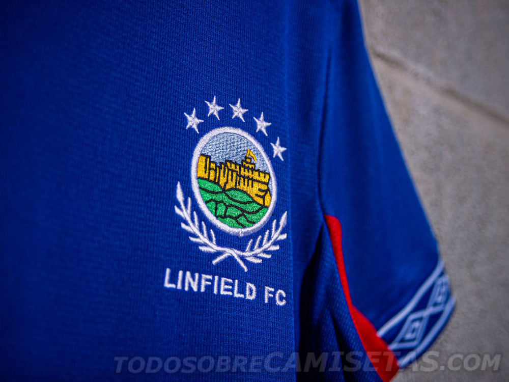 Linfield FC 2019-20 Umbro Home Kit