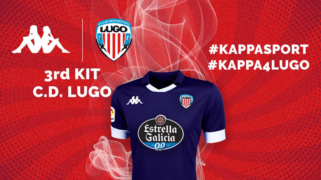 Tercera equipación Kappa de CD Lugo 2019-20
