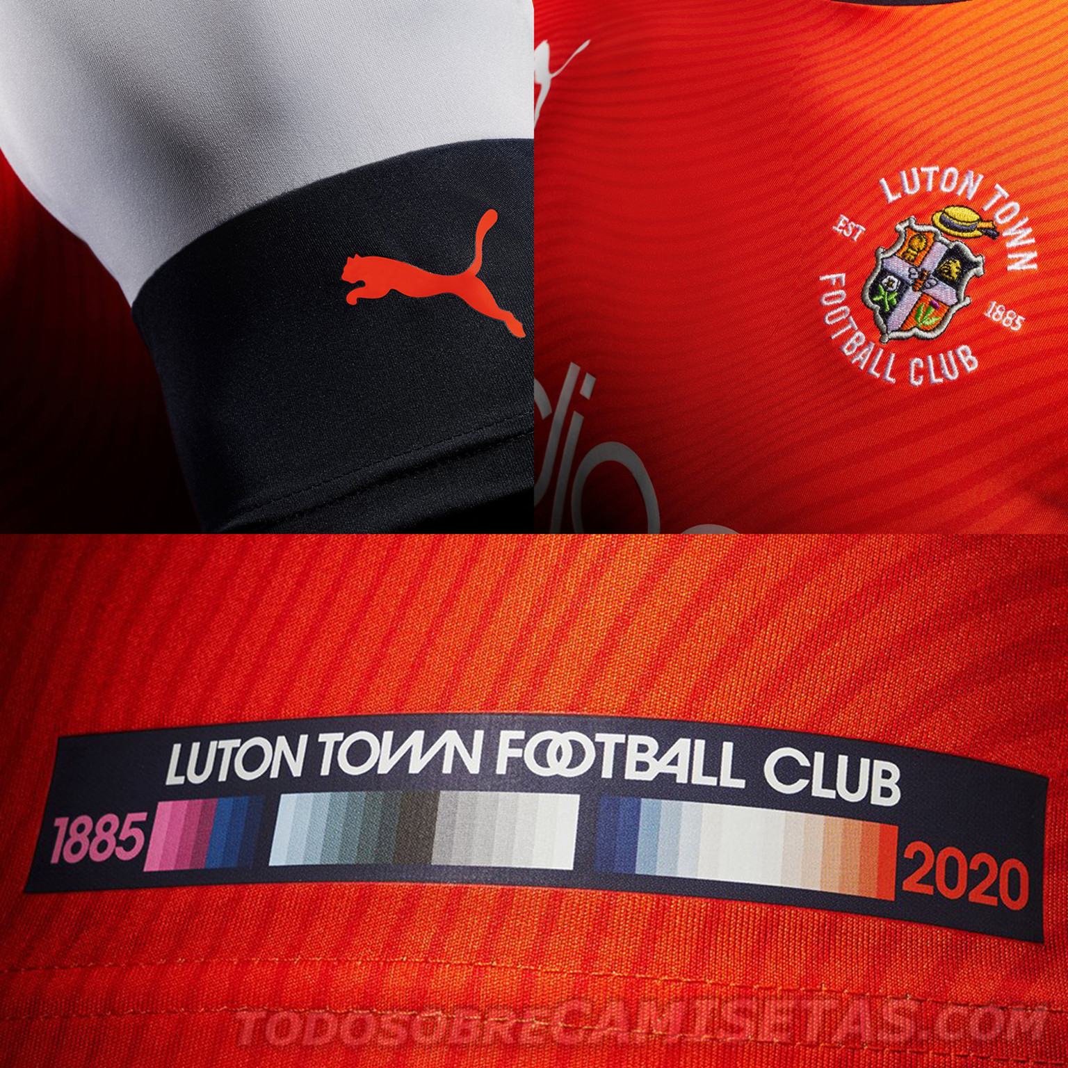 Luton Town FC Puma Kits 2019-20