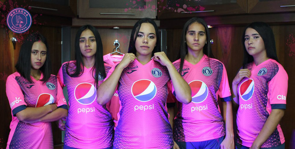 Camiseta Rosa Joma de Motagua 2019