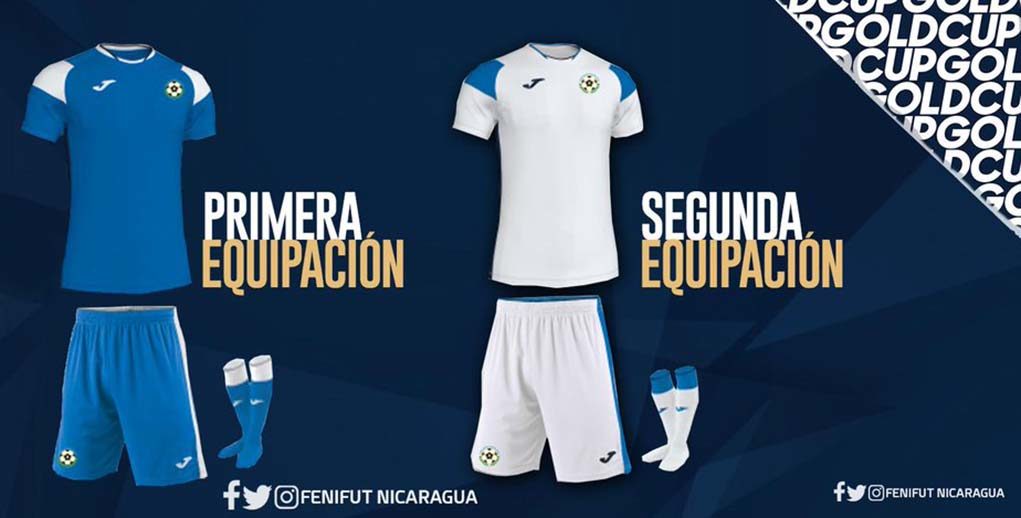 Camisetas Joma de Nicaragua Copa Oro 2019