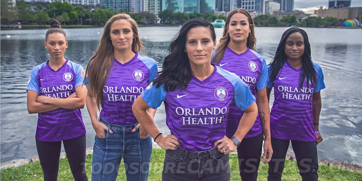 Orlando Pride Nike Kits 2019