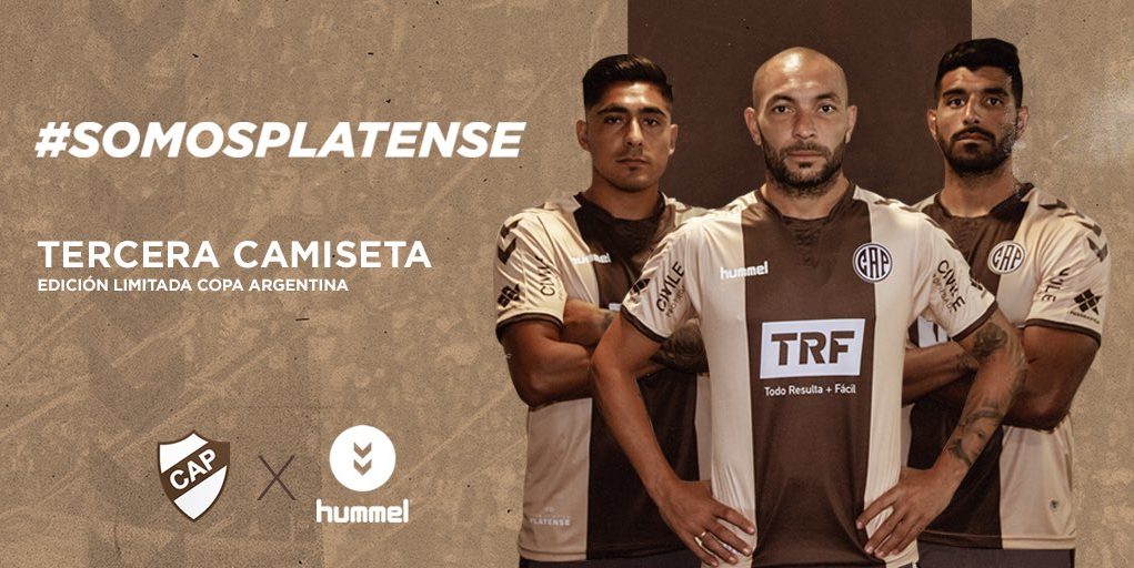 Tercera camiseta Hummel de Platense 2019