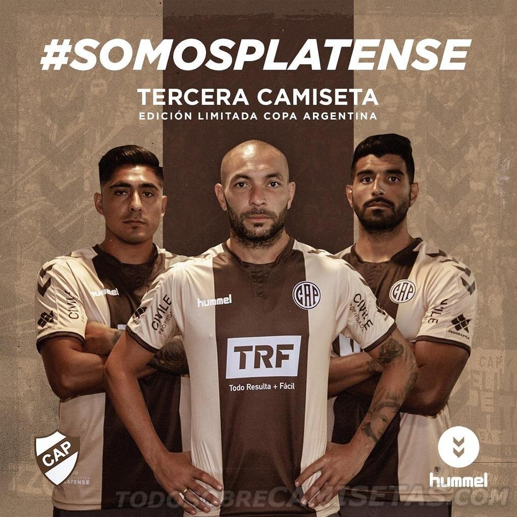 Tercera camiseta Hummel de Platense 2019