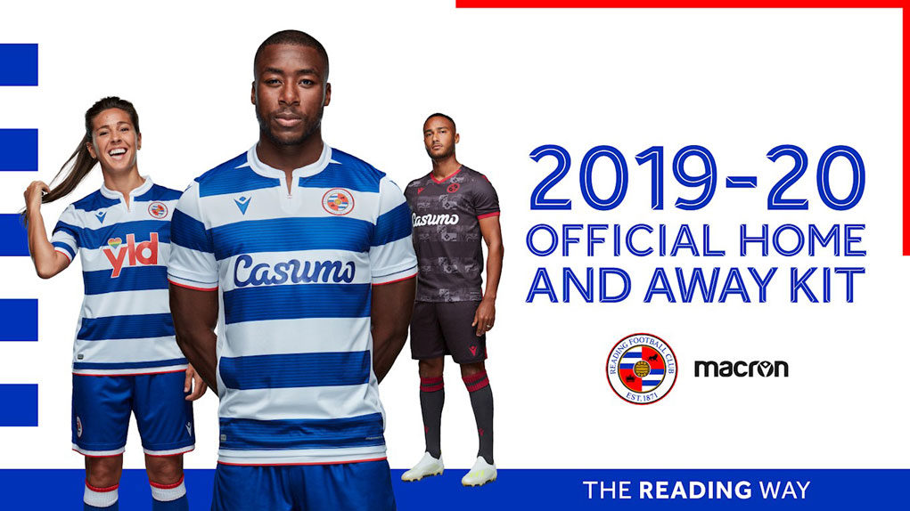 Reading FC 2019-20 Macron Kits