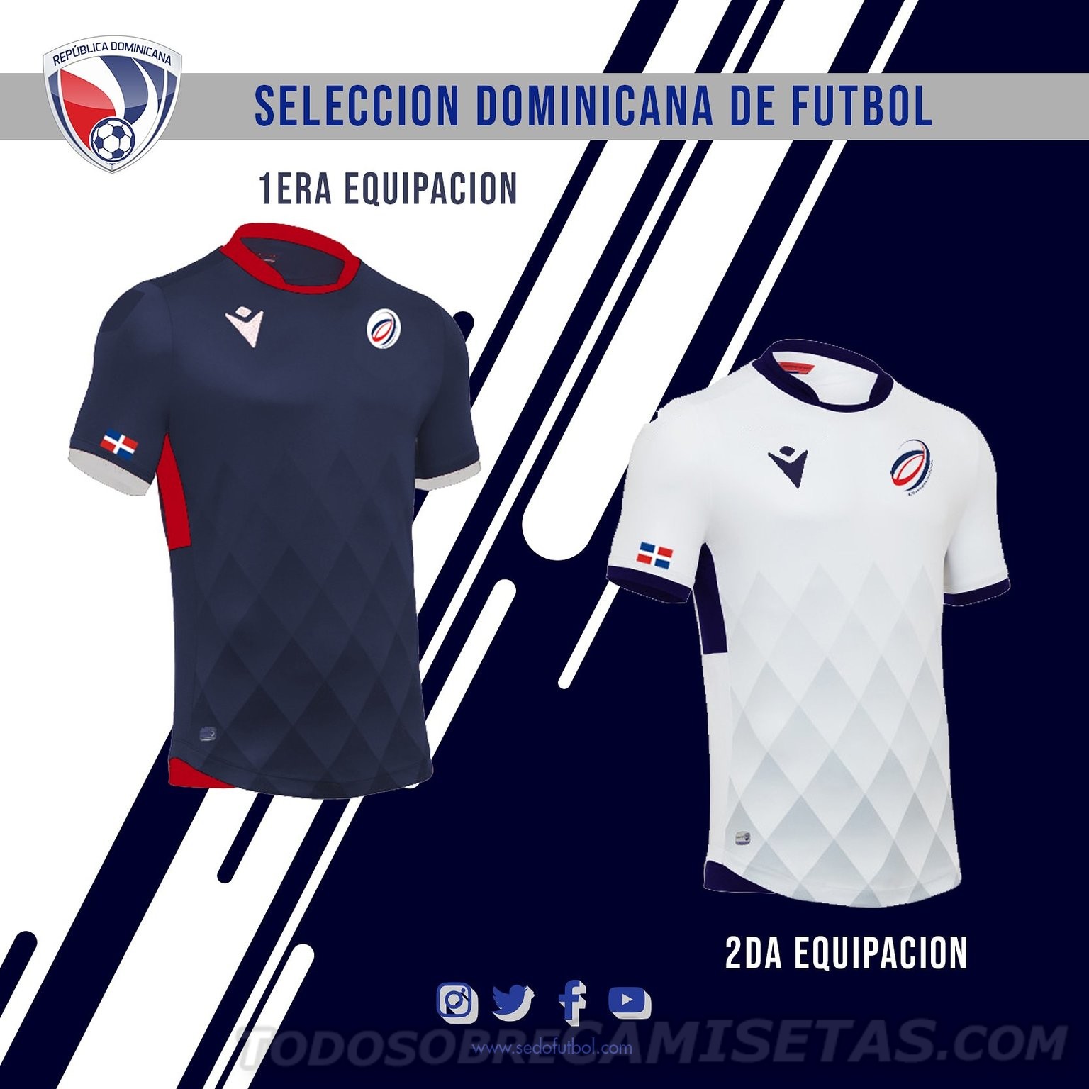 Camisetas Macron de República Dominicana 2019