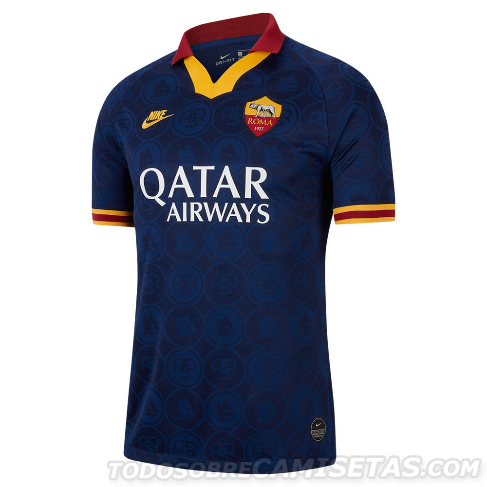 AS Roma Nike Third Kit 2019-20 - Todo 