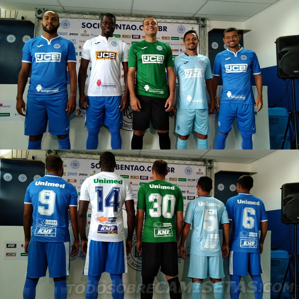 Camisas Joma do Esporte Clube São Bento 2019