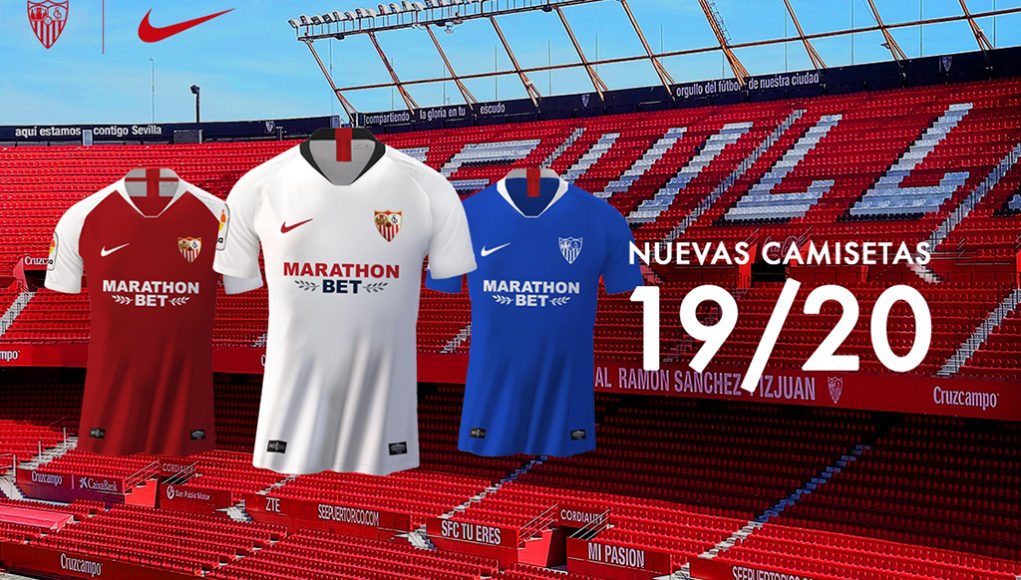 Equipaciones Nike de Sevilla FC 2019-20 - Sobre Camisetas