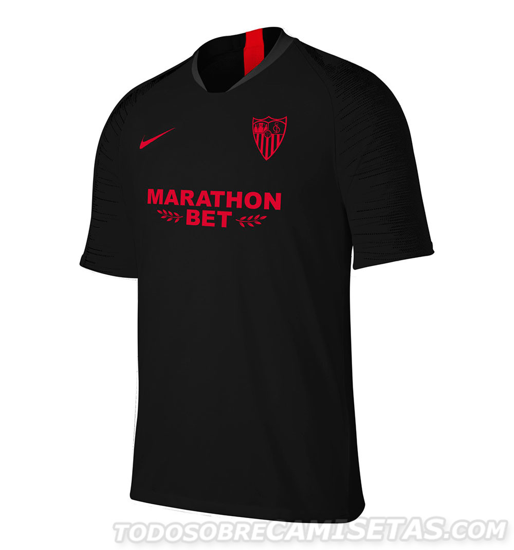 Camiseta Black Edition Nike Sevilla FC - Todo Sobre Camisetas