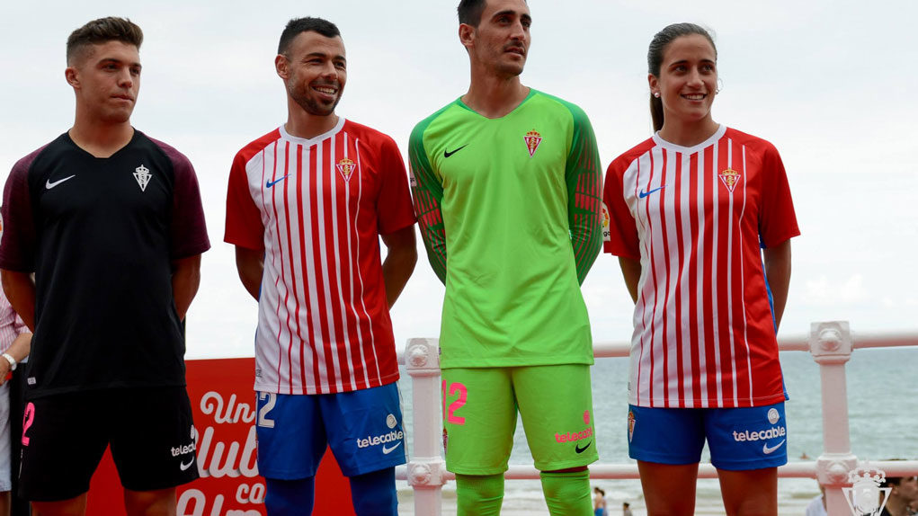 Equipaciones Nike de Sporting de Gijón 2019-20