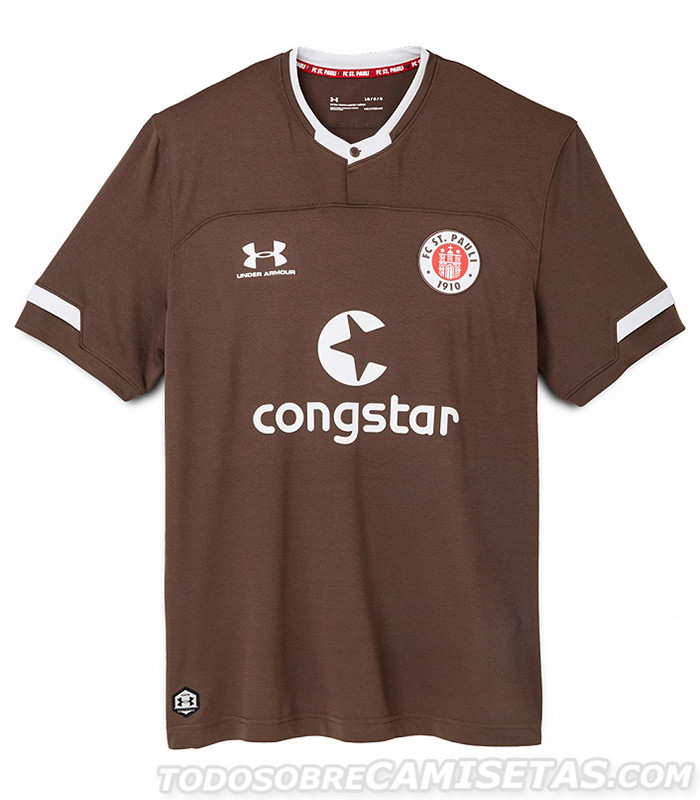 FC St Pauli Under Armour Home Kit 2019-20 - Todo Sobre Camisetas