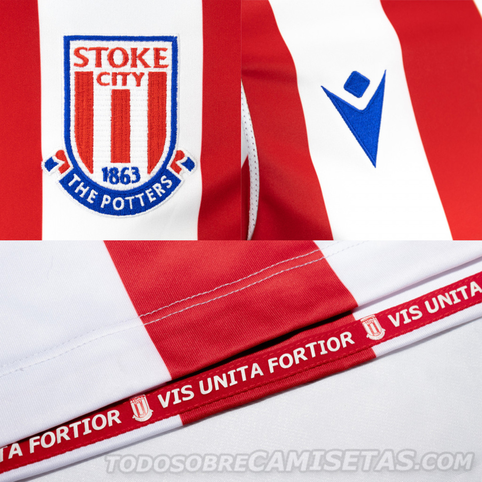 Stoke City FC Macron Kits 2019-20