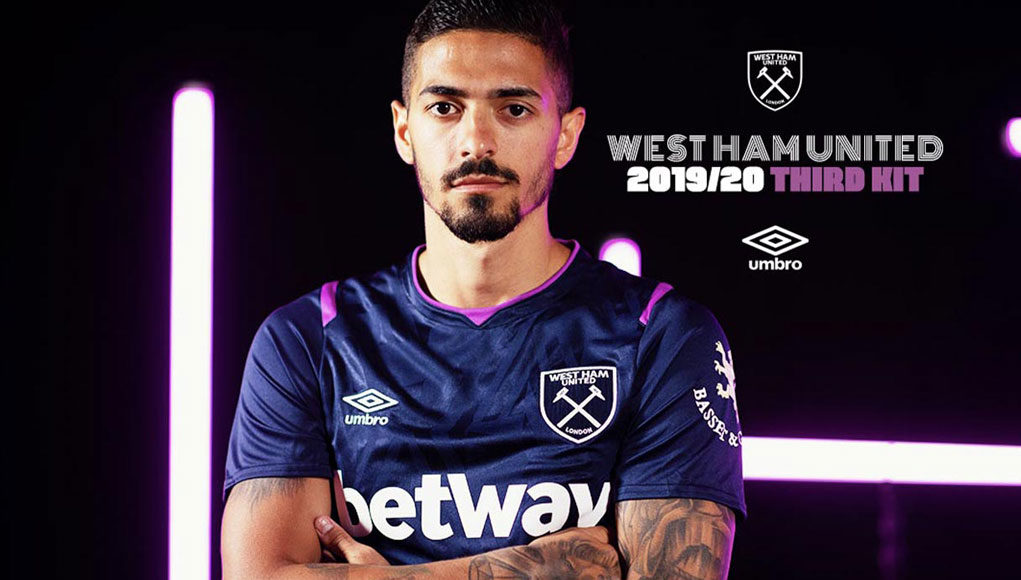 West Ham United 2019-20 Umbro Third Kit