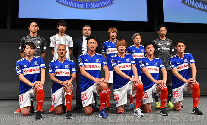 Yokohama F Marinos adidas Kits 2019