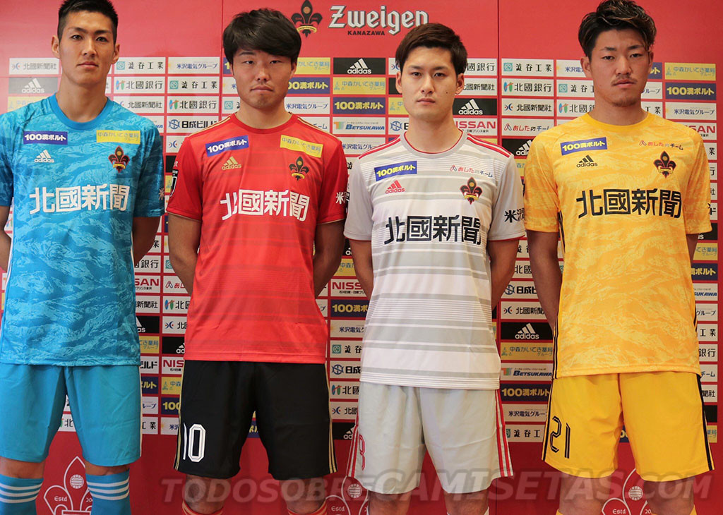 Zweigen Kanazawa 2019 adidas Kits