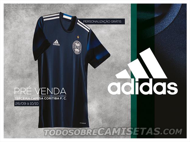 Camisa 3 de Coritiba 2016-17