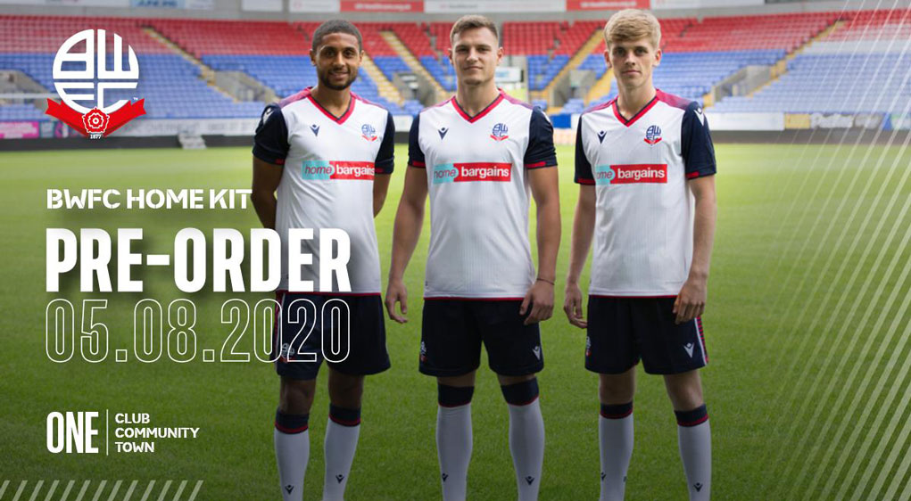 Bolton Wanderers 2020-21 Macron Home Kit