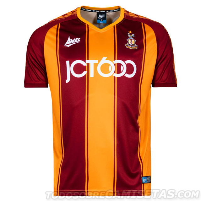 Bradford City AFC 2020-21 Avec Sport Home Kit