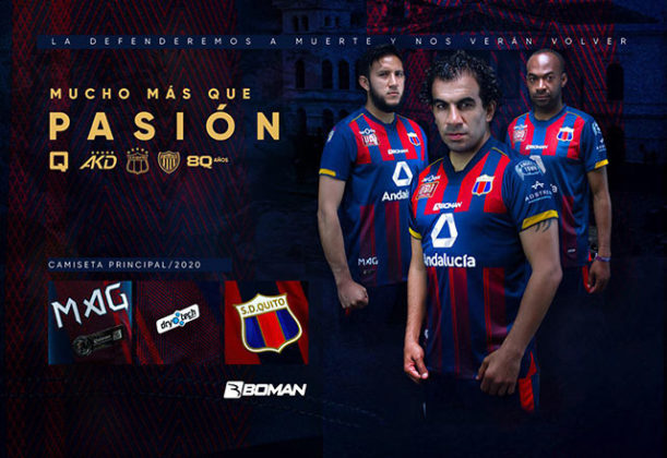 Camisetas Boman de Deportivo Quito 2020-21 - Camisetas de futbol replicas baratas