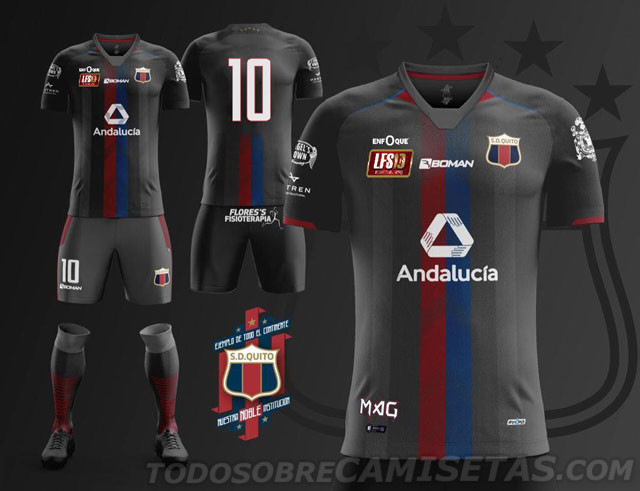 Camisetas Boman de Deportivo Quito 2020-21