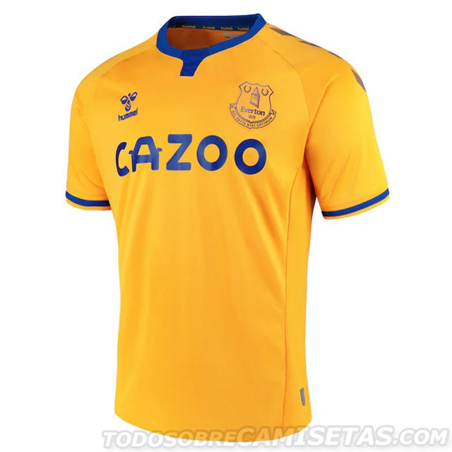 Everton 2020-21 Hummel Away Kit