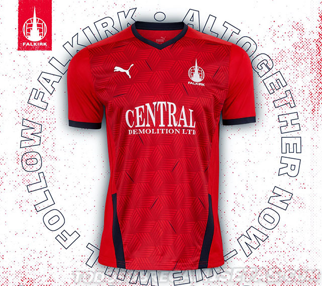 Falkirk FC 2020-21 Puma Kits